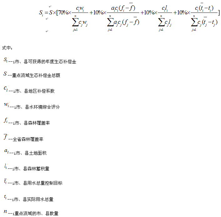 閩政〔2015〕4號(hào) 福建省人民政府關(guān)于印發(fā)《福建省重點(diǎn)流域生態(tài)補(bǔ)償辦法》的通知